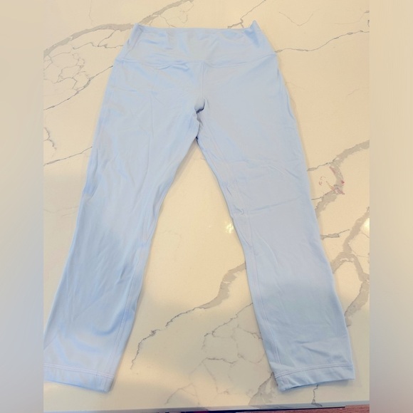 lululemon Align™ High-Rise Crop 23" Pastel Blue Size 10 - Picture 5 of 6